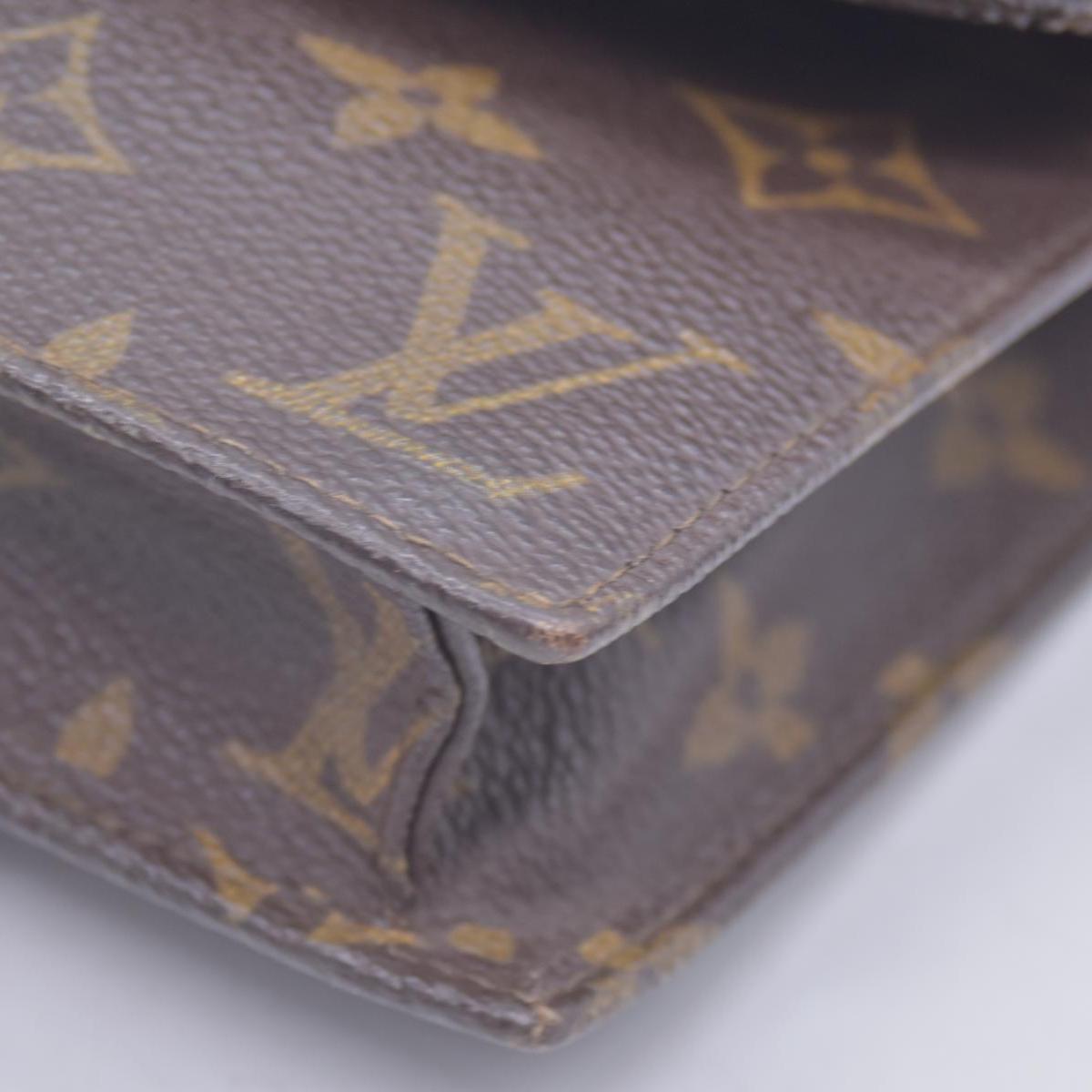 1990 LOUIS VUITTON Monogram Pochette Rabat 23 Clutch Bag AN0920