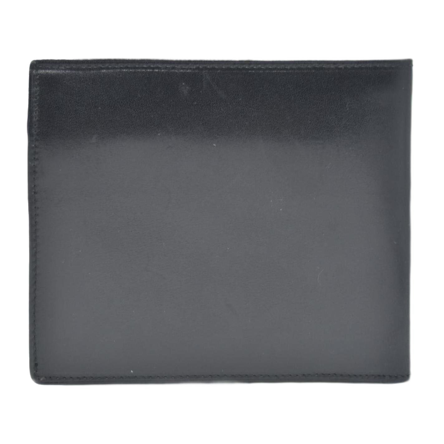 $550 CARTIER Bifold Wallet Black CONSIGNMENT