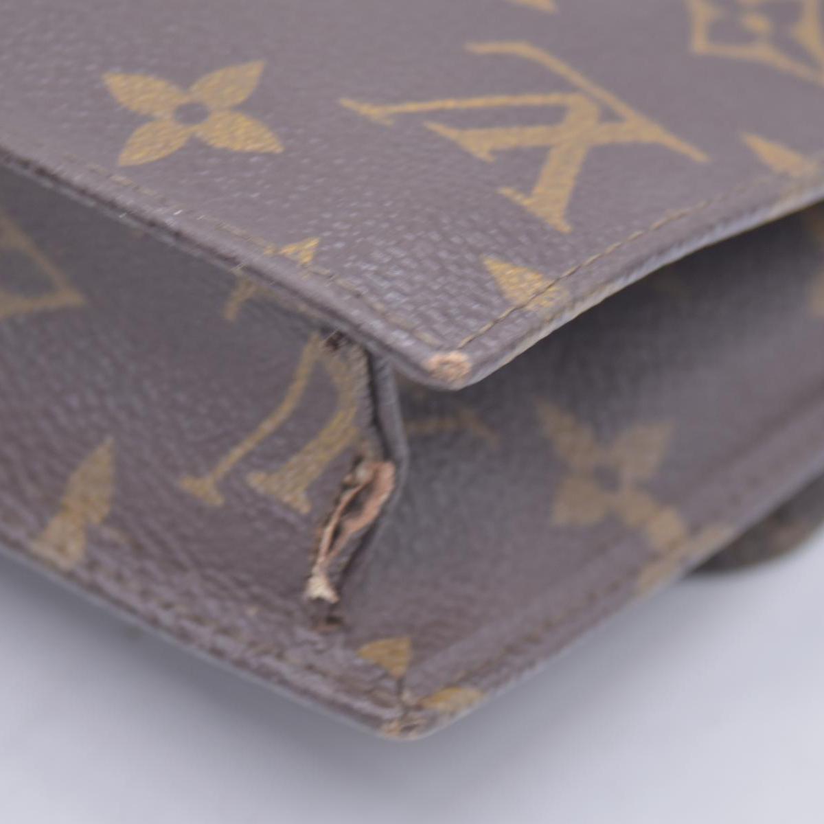1990 LOUIS VUITTON Monogram Pochette Rabat 23 Clutch Bag AN0920
