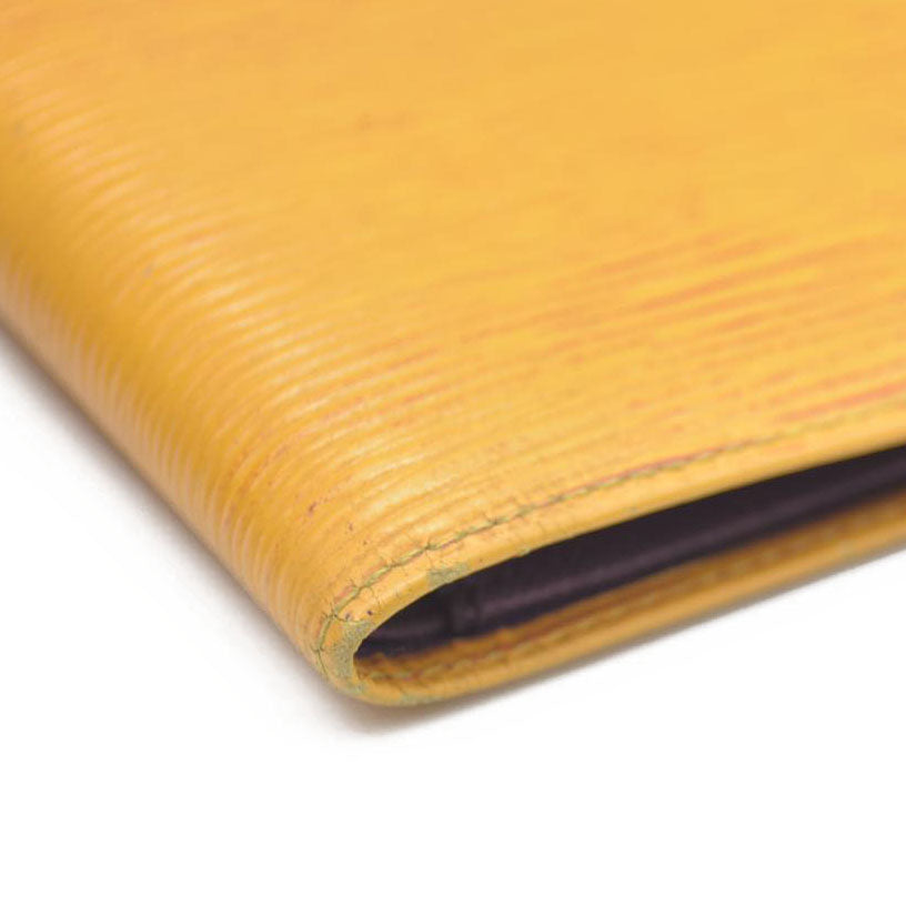 Louis Vuitton Epi Leather Porte Billes Compact Wallet Yellow MI0977