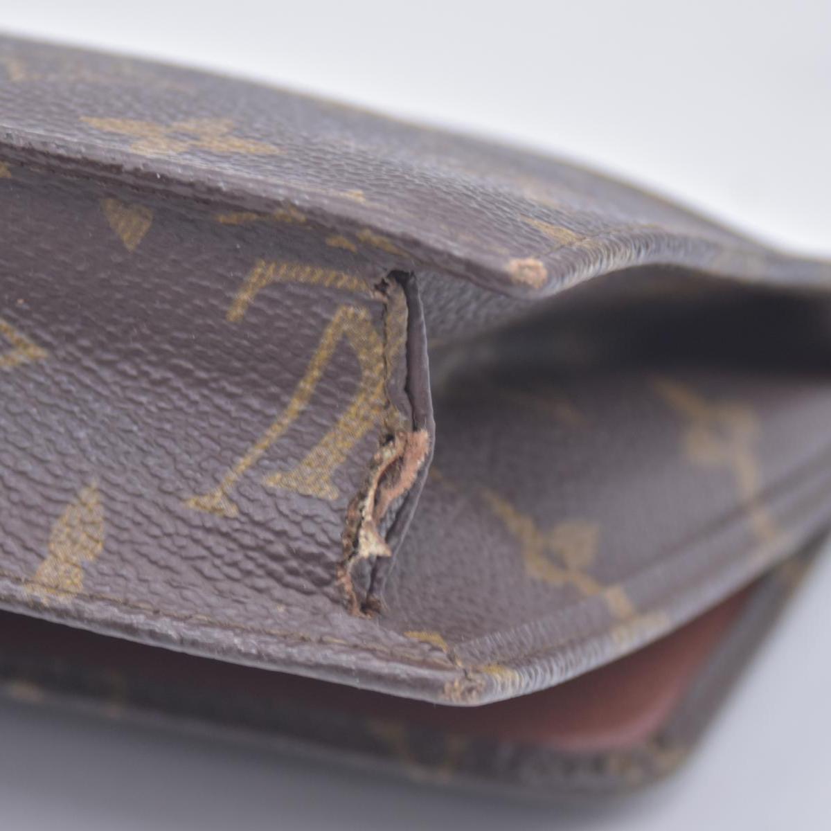 1990 LOUIS VUITTON Monogram Pochette Rabat 23 Clutch Bag AN0920