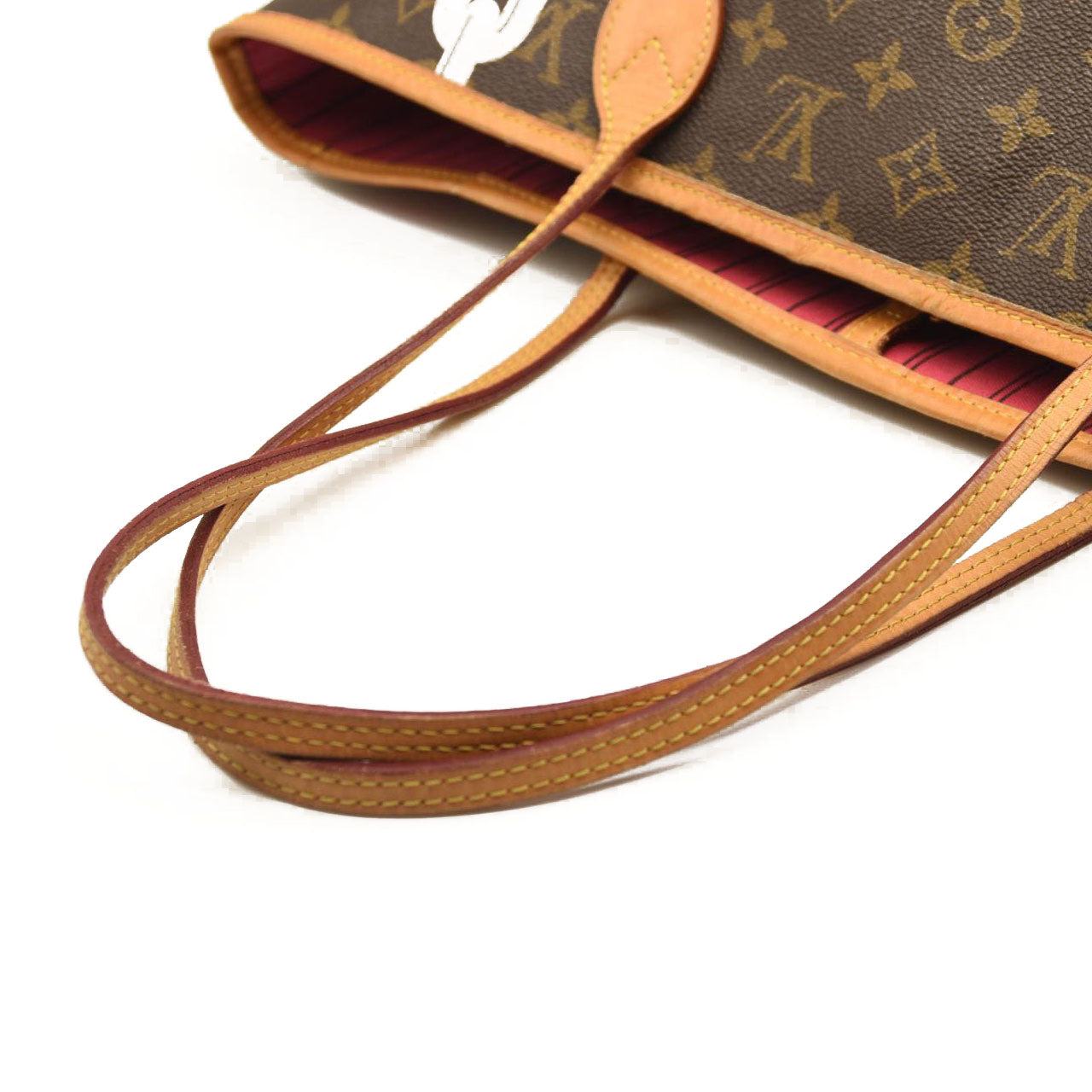 Louis Vuitton Monogram Bay Neverfull MM Rose Ballerine Poppy