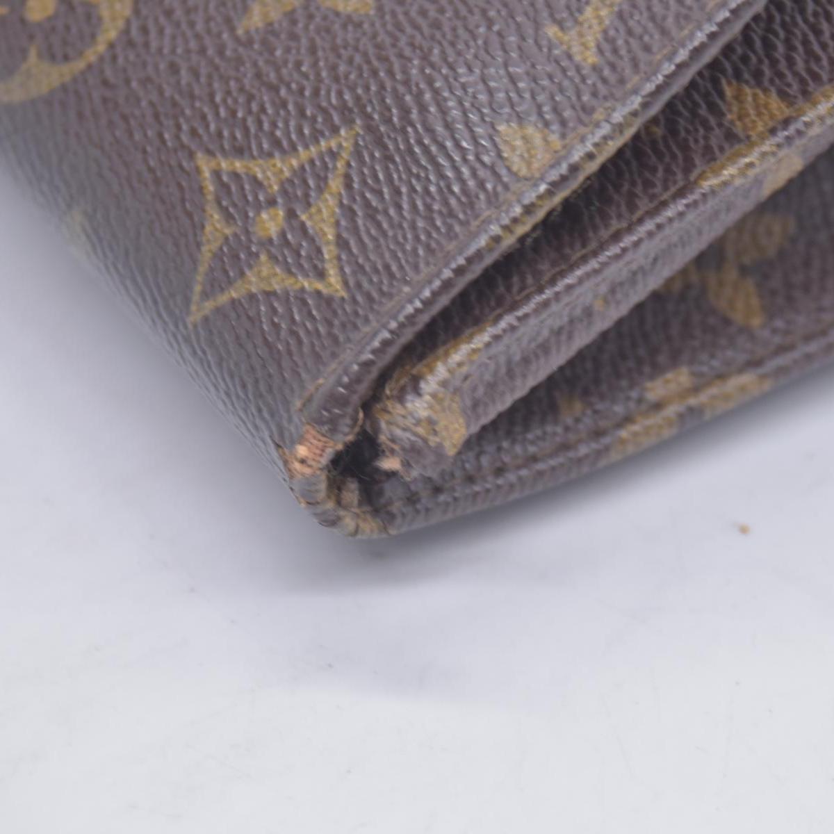 1990 LOUIS VUITTON Monogram Pochette Rabat 23 Clutch Bag AN0920