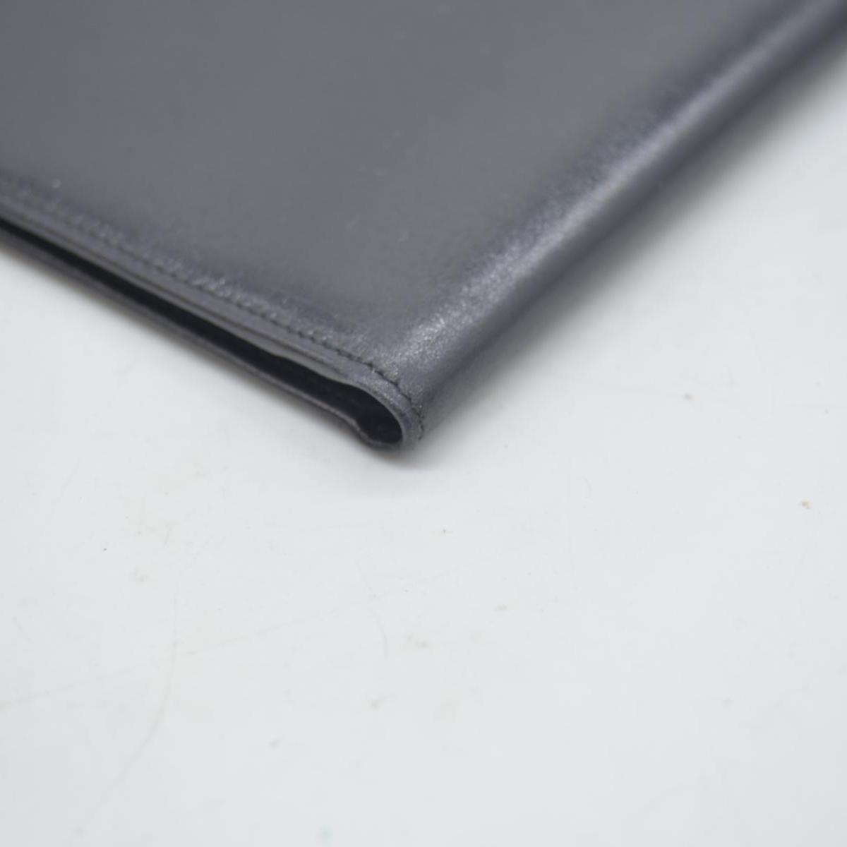 $415 LOUIS VUITTON Black Epi Leather Pocket Organizer CONSIGNMENT