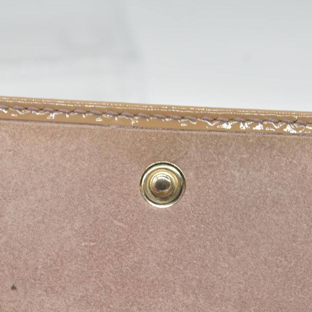 $470 Gucci Pink Patent Leather Microguccissima Nice Compact Wallet CONSIGNMENT