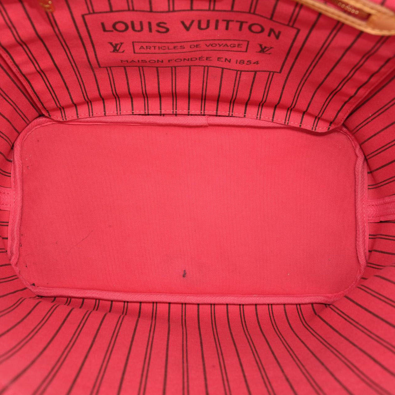 Louis Vuitton Monogram Bay Neverfull MM Rose Ballerine Poppy