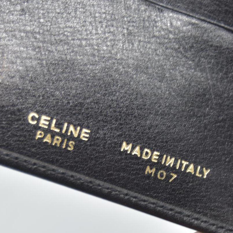$415 LOUIS VUITTON Black Epi Leather Pocket Organizer CONSIGNMENT