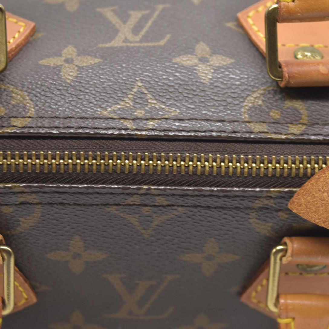 AUCTION $1550 Louis Vuitton  Monogram Speedy 25 VI0934
