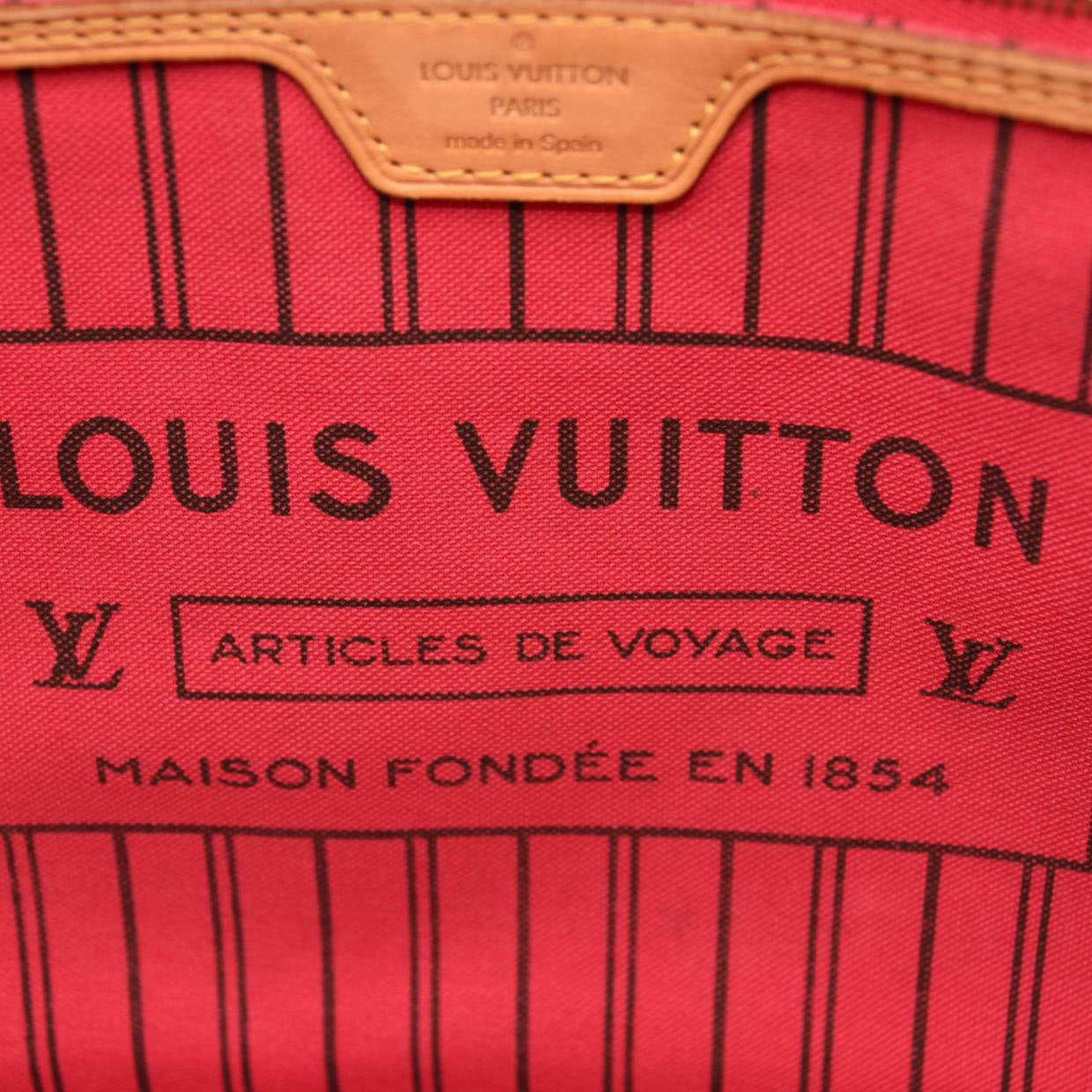 Louis Vuitton Monogram Bay Neverfull MM Rose Ballerine Poppy