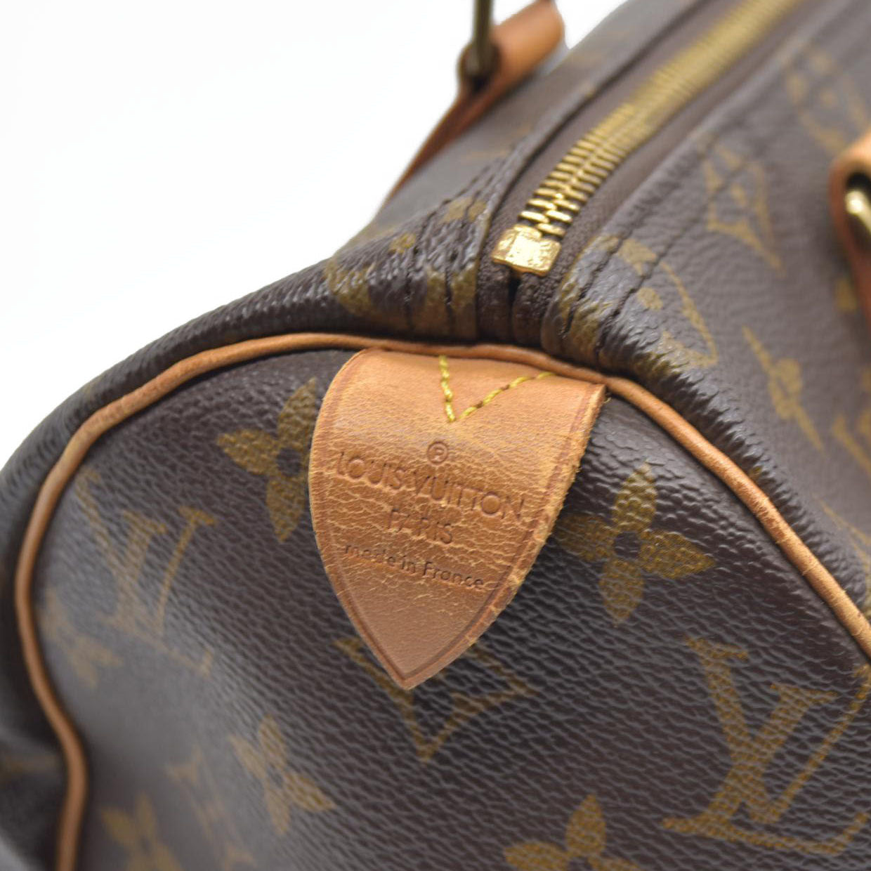 AUCTION $1550 Louis Vuitton  Monogram Speedy 25 VI0934