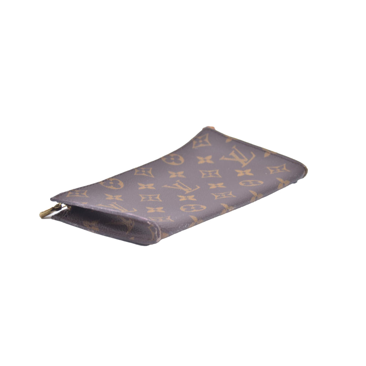$590 LOUIS VUITTON Monogram Bucket 27 Pouch