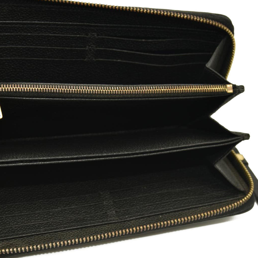 Louis Vuitton  Empreinte Zippy Wallet Black SP1107