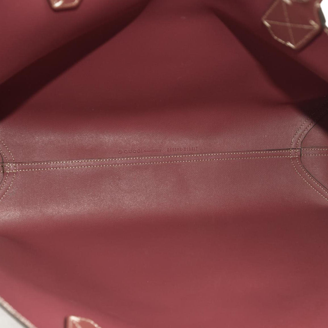 GUCCI GG Supreme Monogram Blooms Large Reversible Tote Beige Multicolor Dry Rose