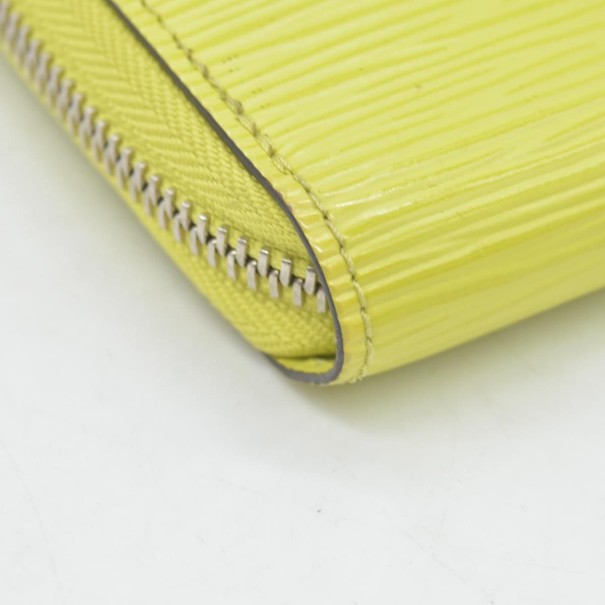 $1040 Louis Vuitton Epi Leather Zippy Wallet Yellow CONSIGNMENT GI5210