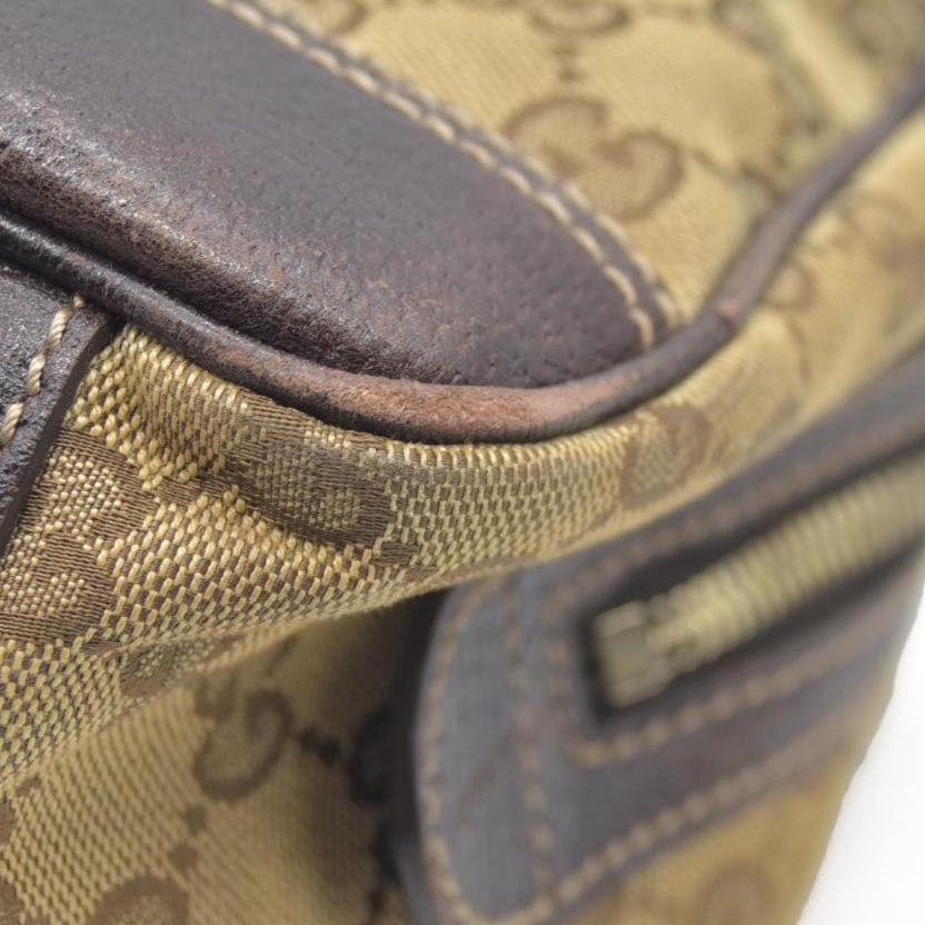 $890 Gucci GG Canvas Princy Boston Bag CONSIGNMENT