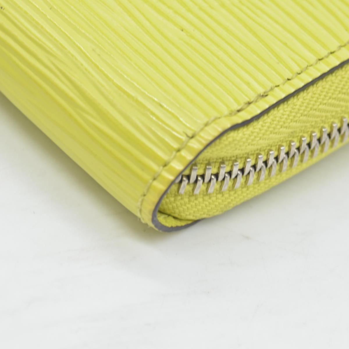 $1040 Louis Vuitton Epi Leather Zippy Wallet Yellow CONSIGNMENT GI5210