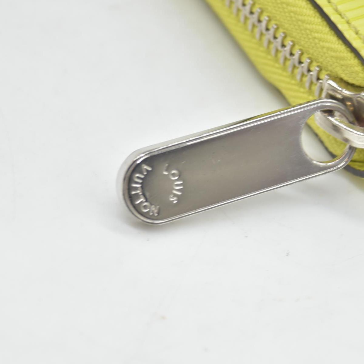 $1040 Louis Vuitton Epi Leather Zippy Wallet Yellow CONSIGNMENT GI5210