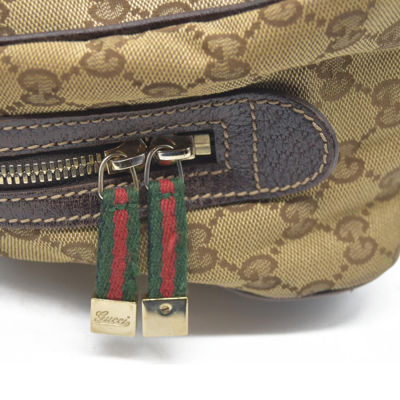 $890 Gucci GG Canvas Princy Boston Bag CONSIGNMENT