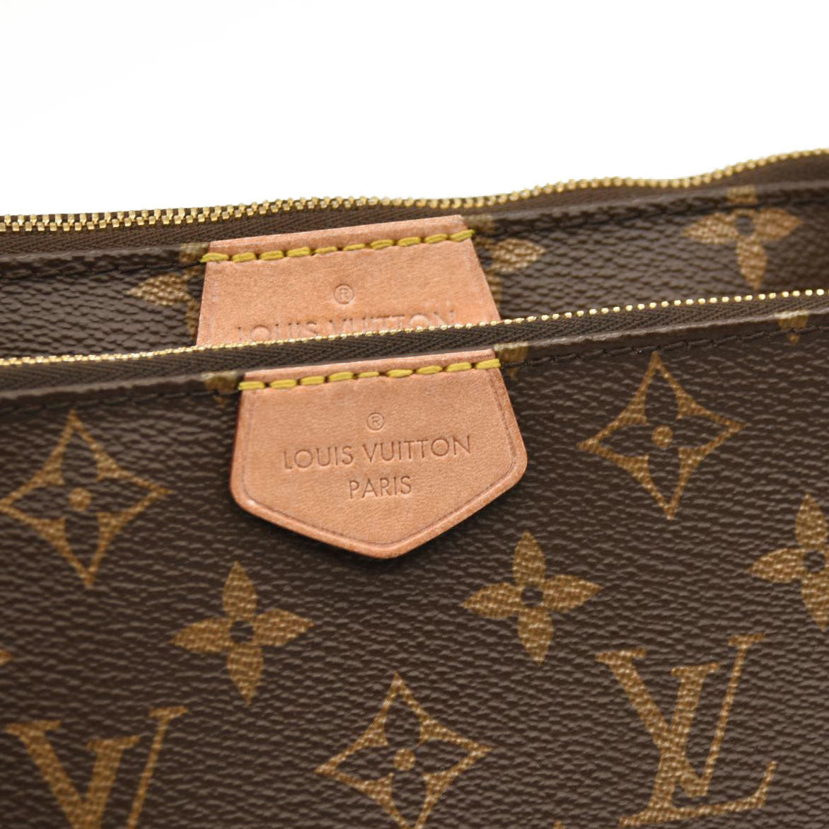 LOUIS VUITTON Monogram Multi Pochette Accessories Kaki MB2260