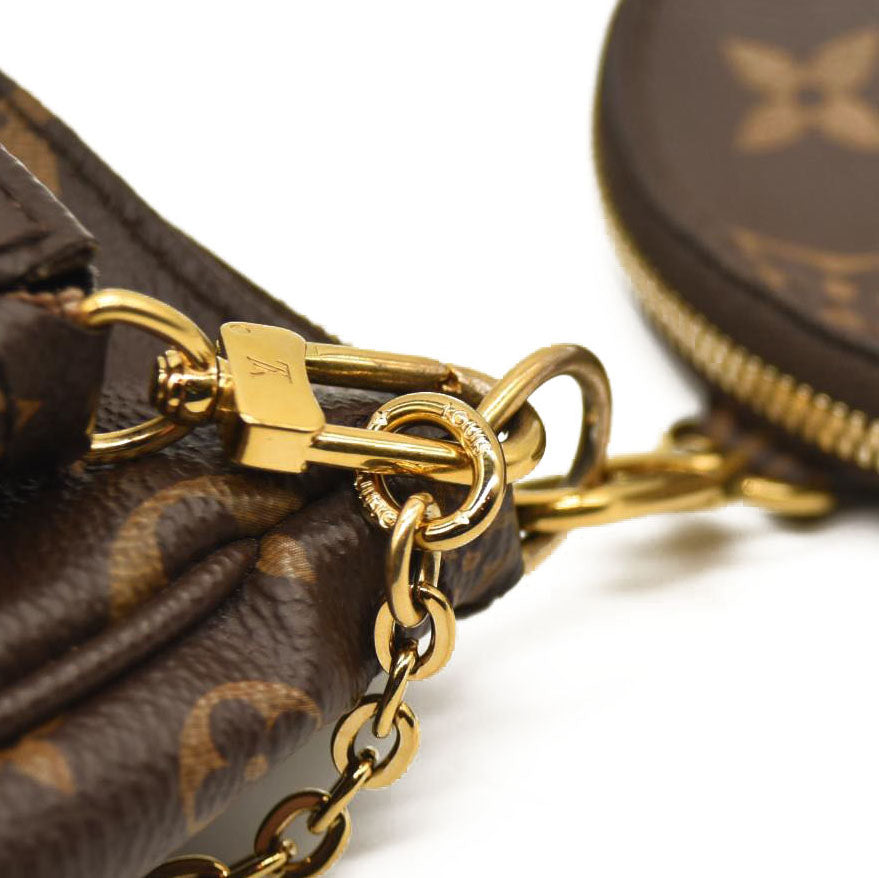 LOUIS VUITTON Monogram Multi Pochette Accessories Kaki MB2260