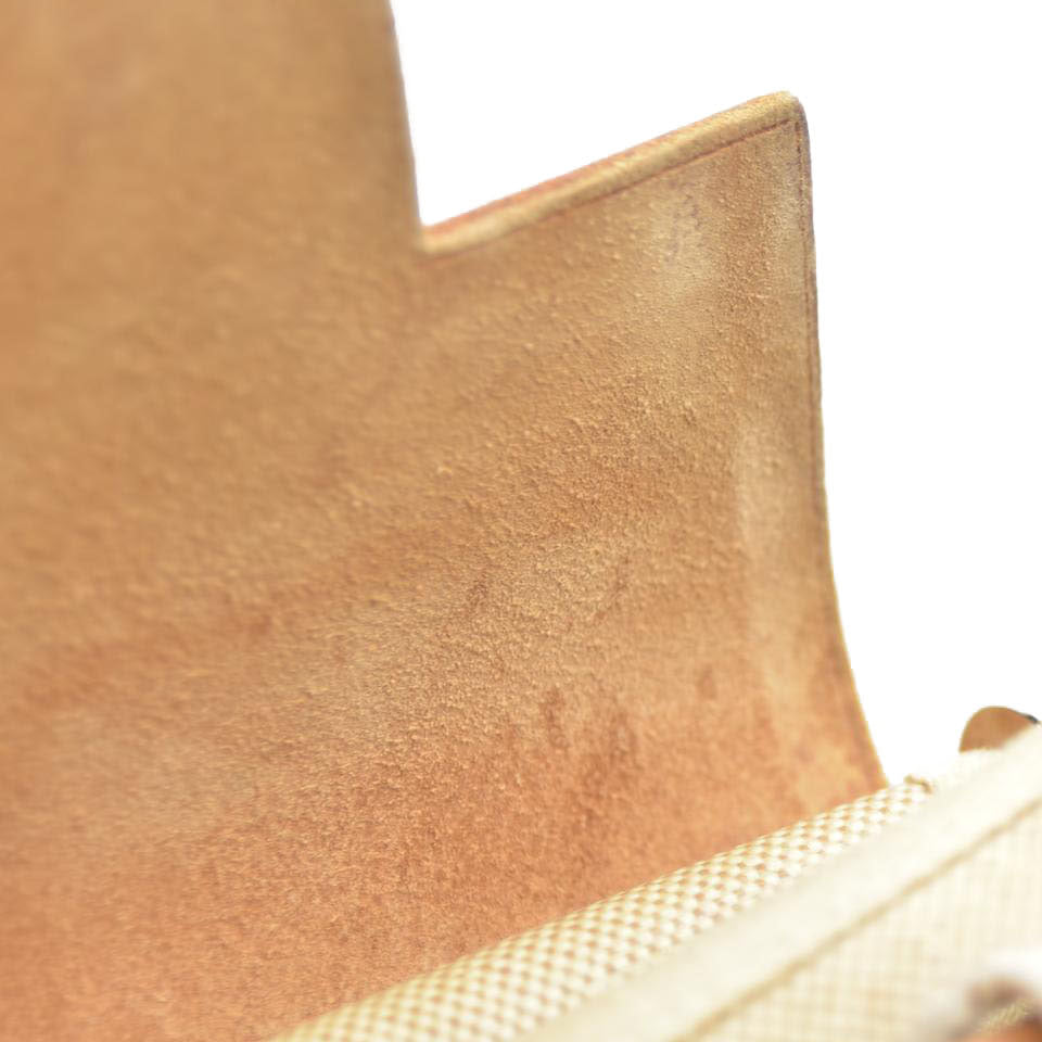 $2750 Hermes  Toile Herbag MM Natural