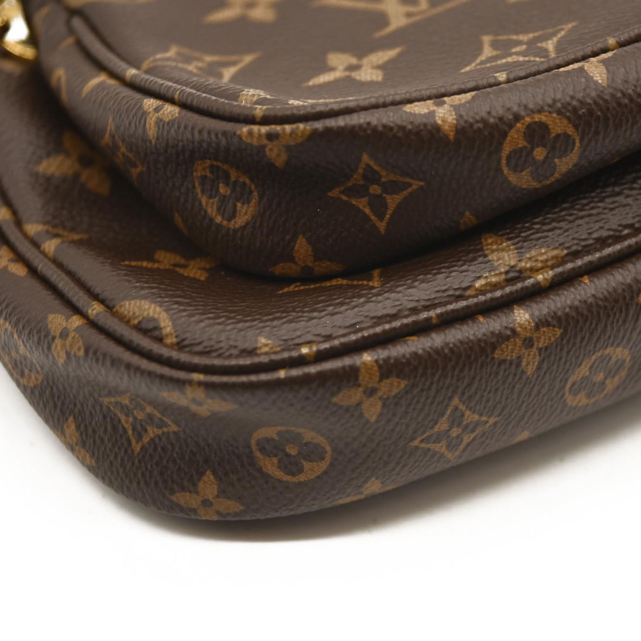 LOUIS VUITTON Monogram Multi Pochette Accessories Kaki MB2260