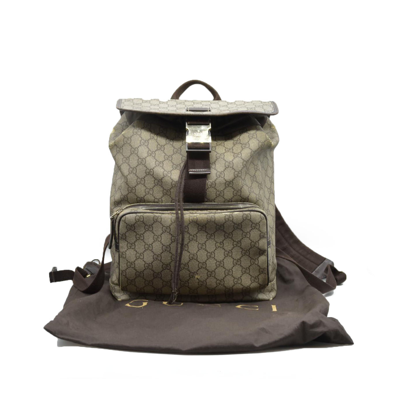 $2500 Gucci GG Supreme Backpack