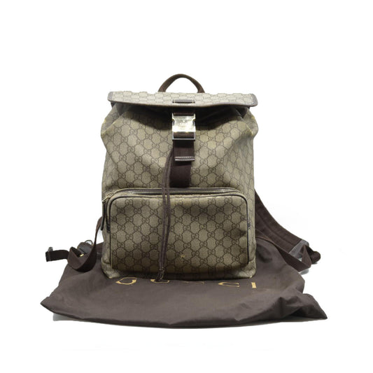 $2500 Gucci GG Supreme Backpack