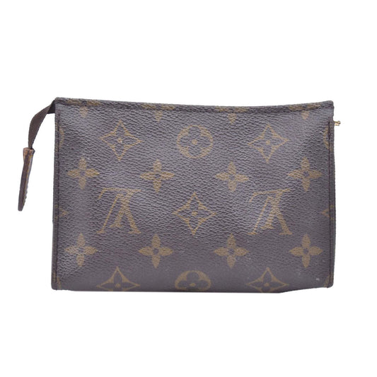 $595 1991 Louis Vuitton Monogram Toiletry Pouch 15 TH1901