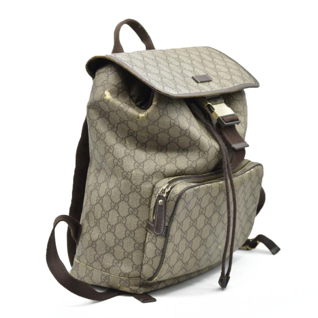 $2500 Gucci GG Supreme Backpack
