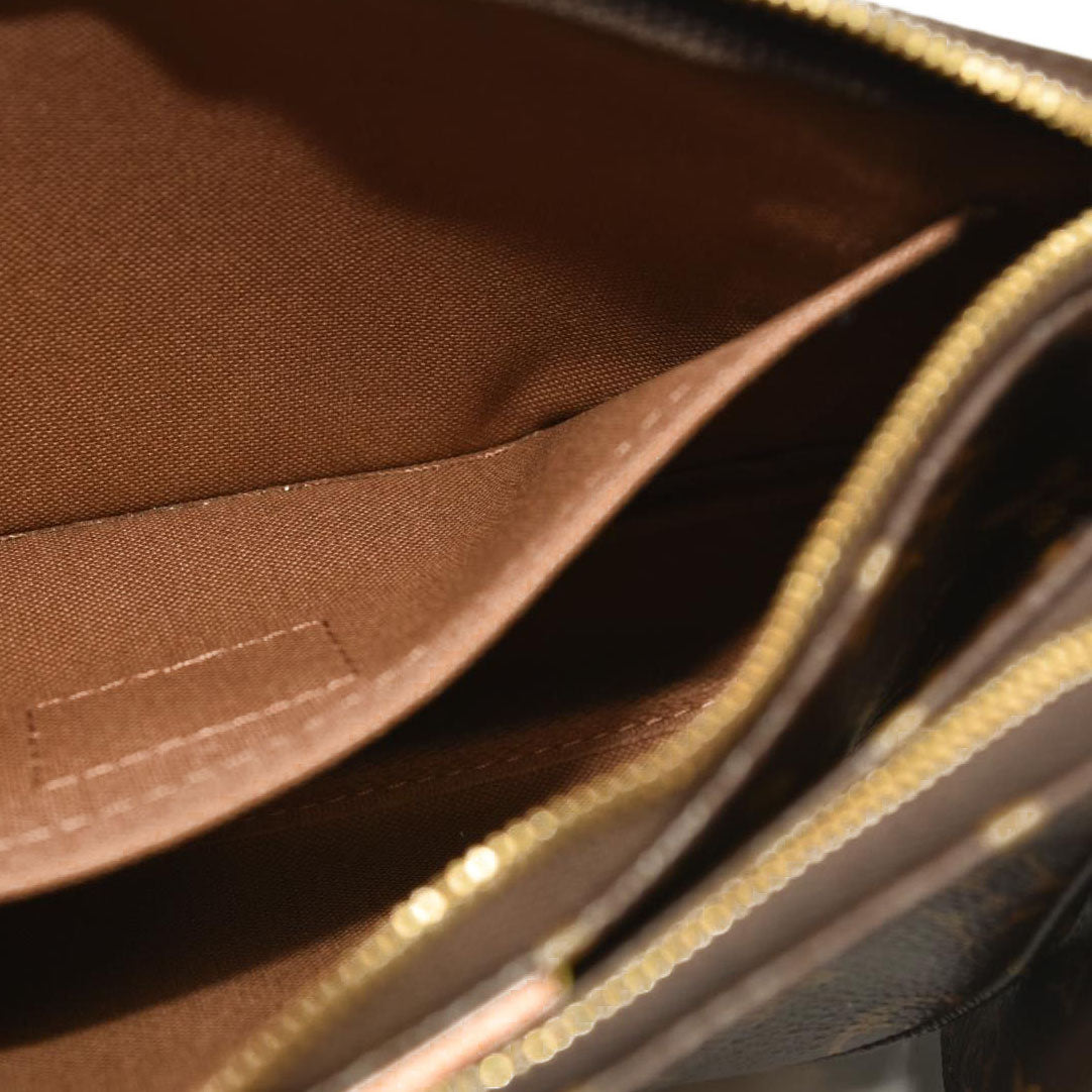 LOUIS VUITTON Monogram Multi Pochette Accessories Kaki MB2260