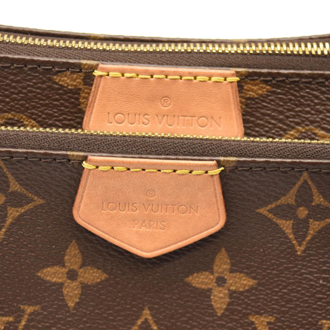 LOUIS VUITTON Monogram Multi Pochette Accessories Rose Clair