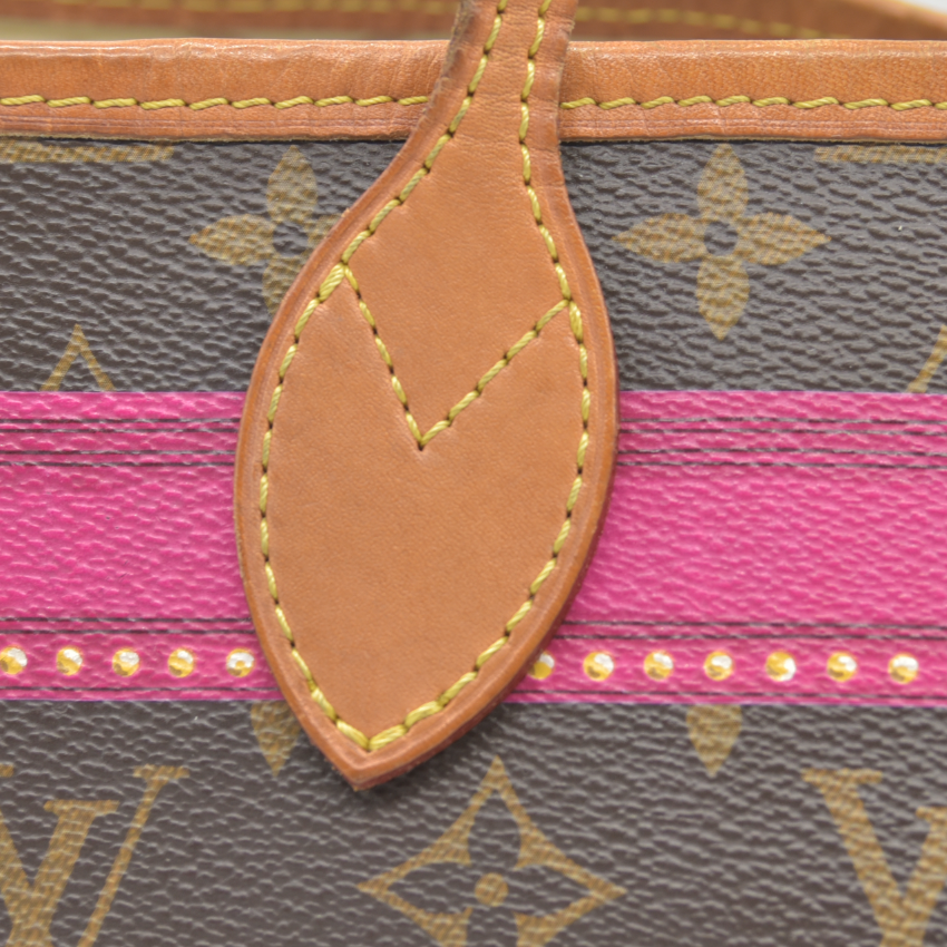 AUCTION $2170 Louis Vuitton  Monogram Summer Trunks Neo Neverfull MM