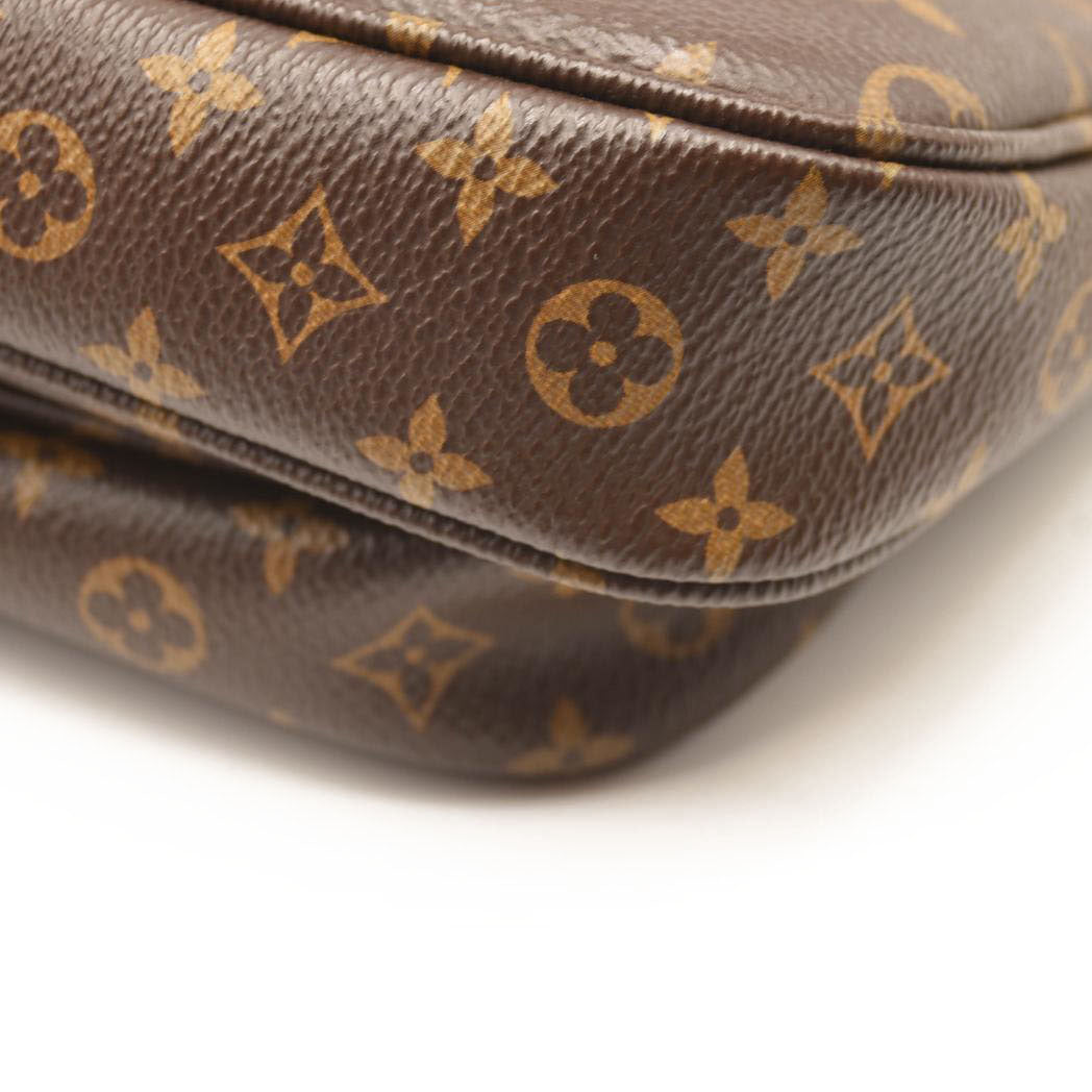 LOUIS VUITTON Monogram Multi Pochette Accessories Rose Clair