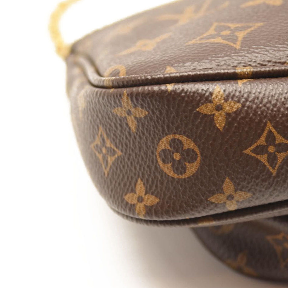 LOUIS VUITTON Monogram Multi Pochette Accessories Rose Clair