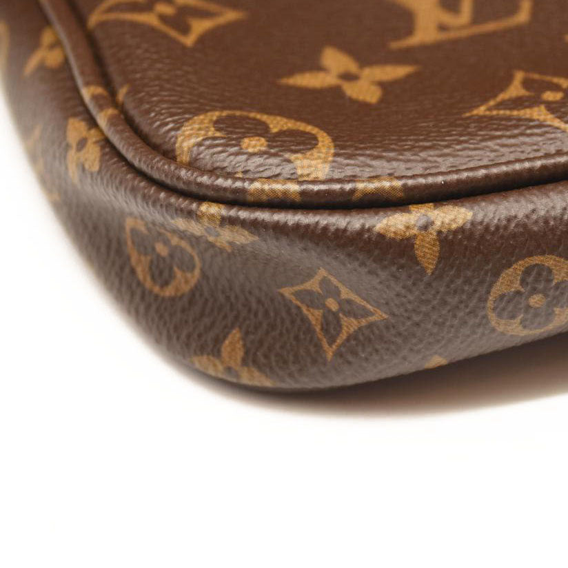 LOUIS VUITTON Monogram Multi Pochette Accessories Rose Clair