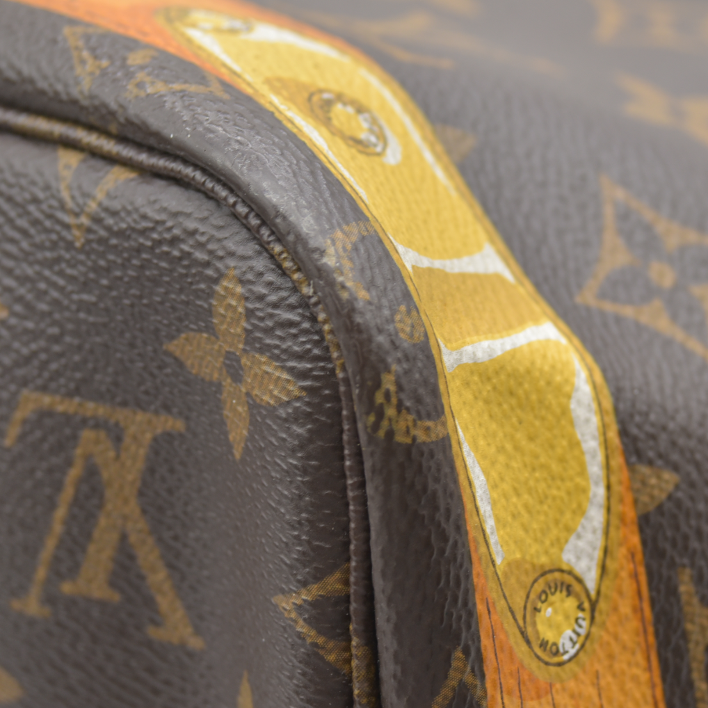 AUCTION $2170 Louis Vuitton  Monogram Summer Trunks Neo Neverfull MM