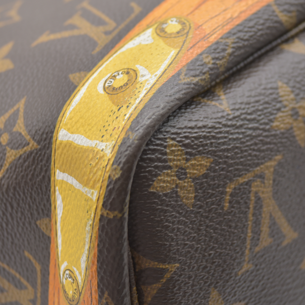 AUCTION $2170 Louis Vuitton  Monogram Summer Trunks Neo Neverfull MM