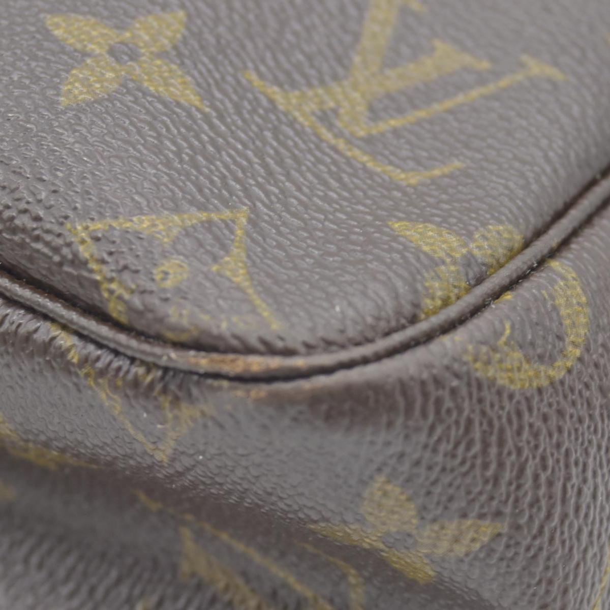 $600 Louis Vuitton Monogram Trousse Toilette 28 Clutch Pouch Bag 882NO