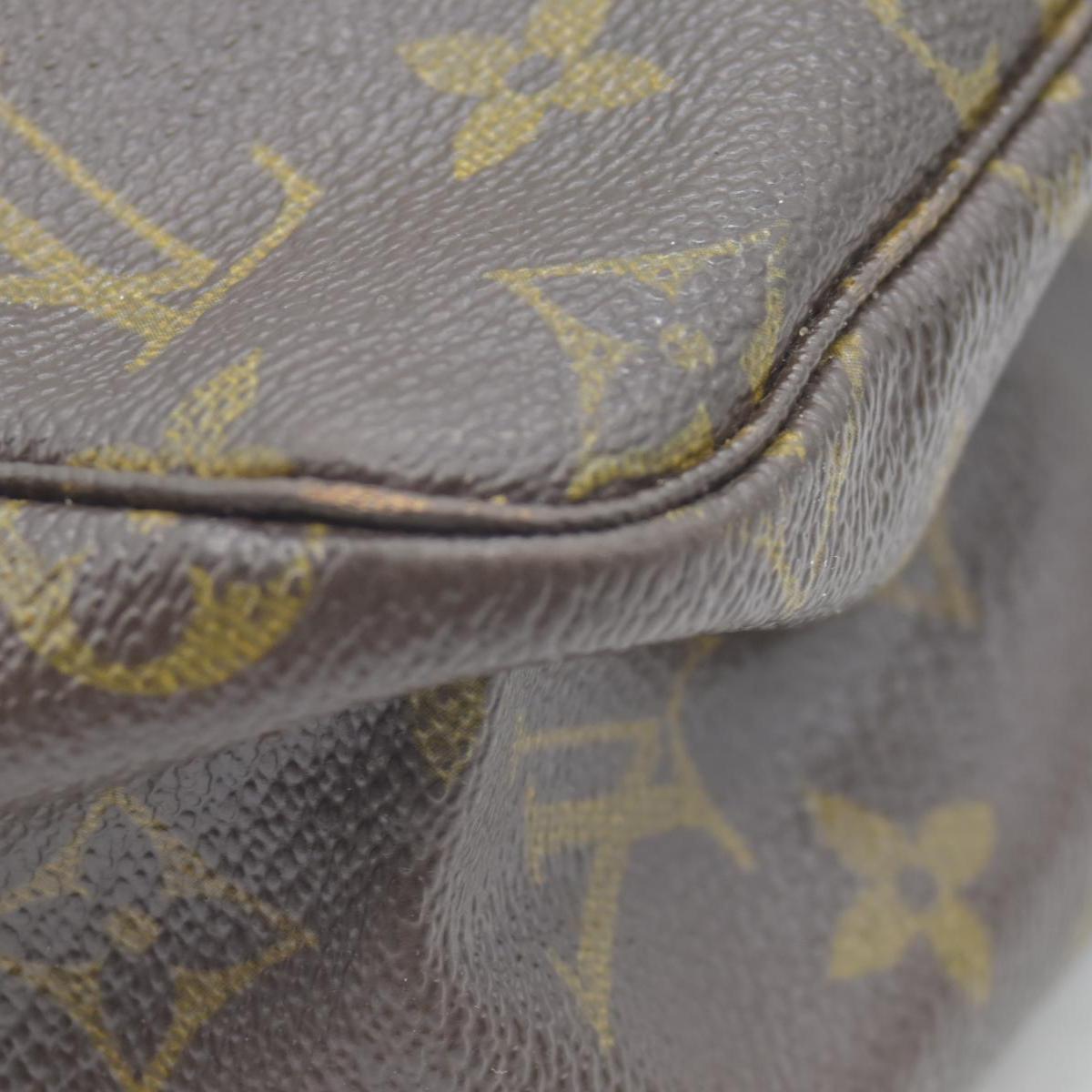 $600 Louis Vuitton Monogram Trousse Toilette 28 Clutch Pouch Bag 882NO