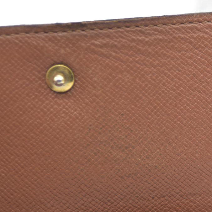 Louis Vuitton Monogram Portefeiulle Elise Trifold Wallet Brown SP0918