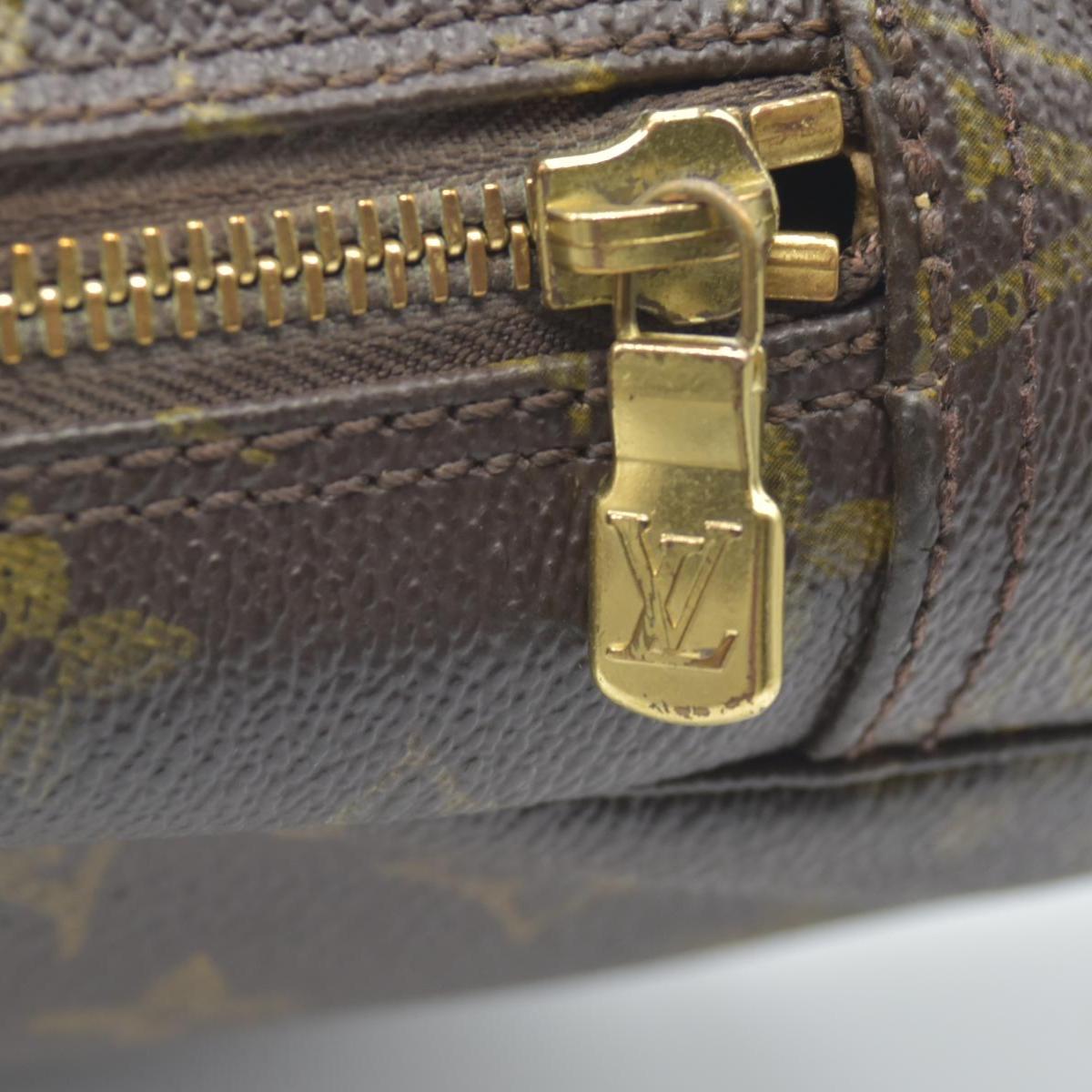 $600 Louis Vuitton Monogram Trousse Toilette 28 Clutch Pouch Bag 882NO