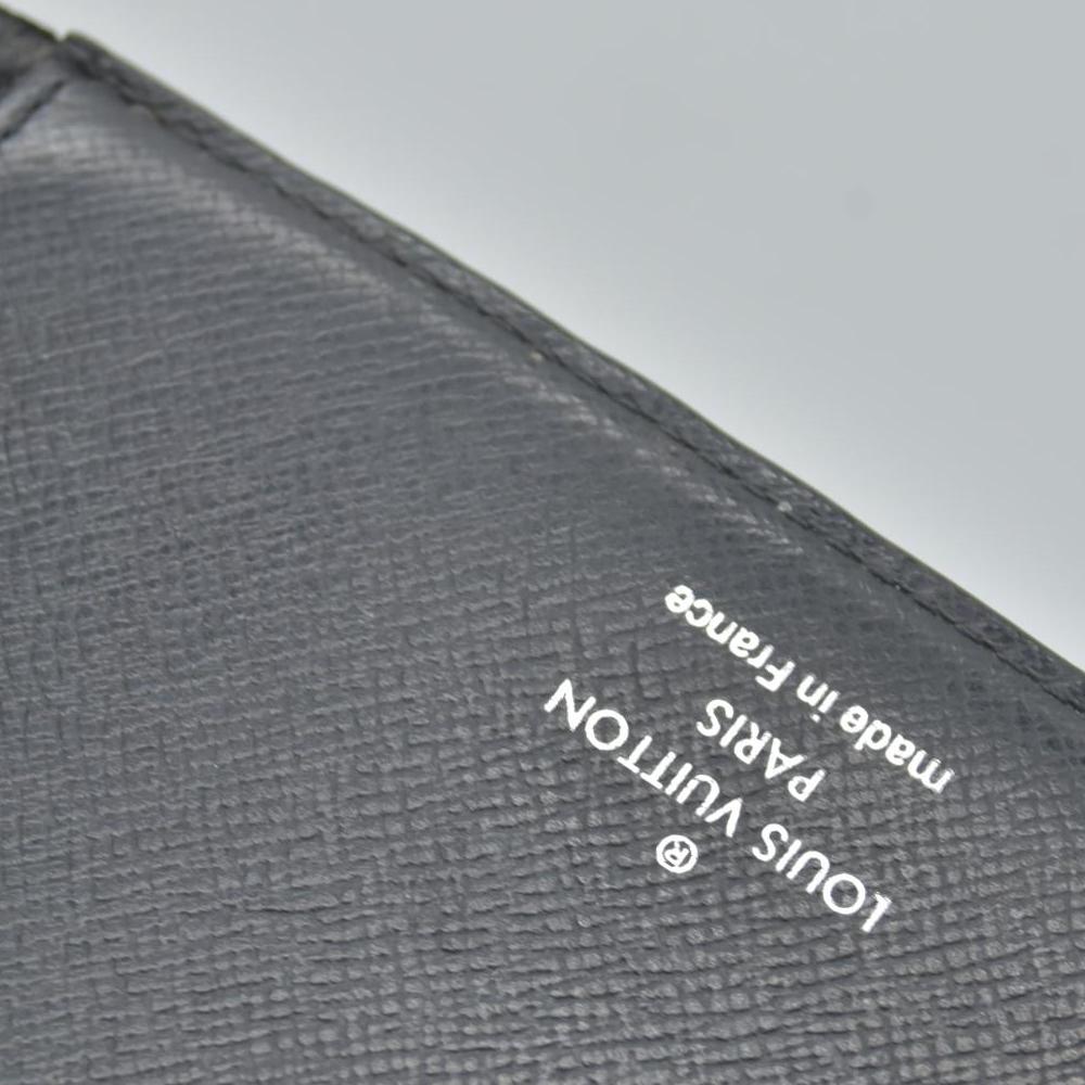 $755 2010 Louis Vuitton Damier Graphite Medium Ring Agenda Cover SP5100 CONSIGNMENT