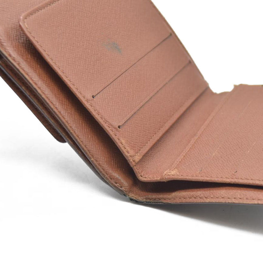 Louis Vuitton Monogram Portefeiulle Elise Trifold Wallet Brown SP0918