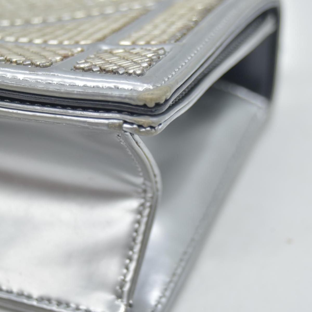$3,400 CHRISTIAN DIOR Lambskin Cannage Medium Diorama
