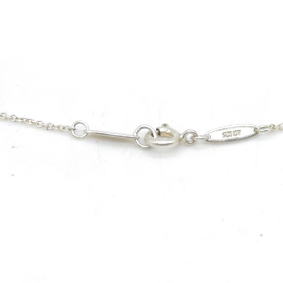 $360 Tiffany & Co. Elsa Peretti 11 mm Open Heart Pendant Sterling Silver