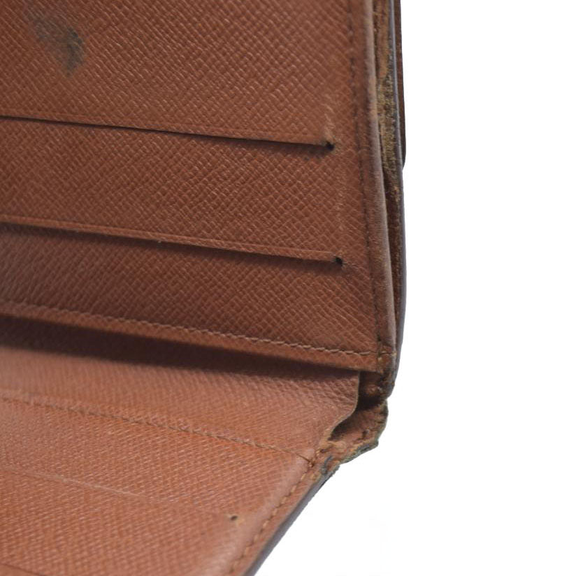 Louis Vuitton Monogram Portefeiulle Elise Trifold Wallet Brown SP0918