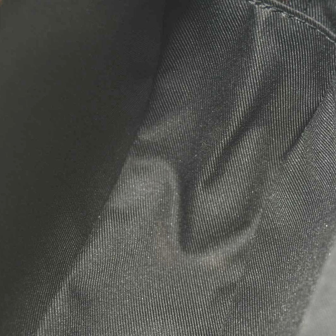 LOUIS VUITTON Damier Ebene Valisette Souple BB Black