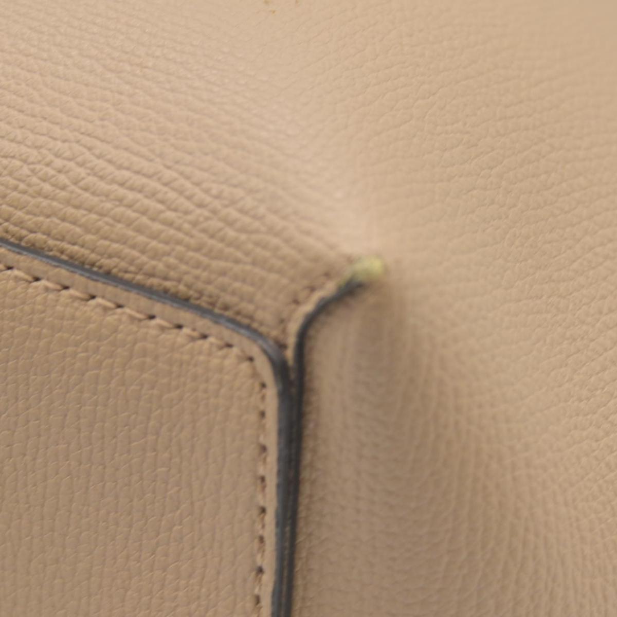 $1790 Burberry Grainy Calfskin Haymarket Check Medium Tote Mid Camel