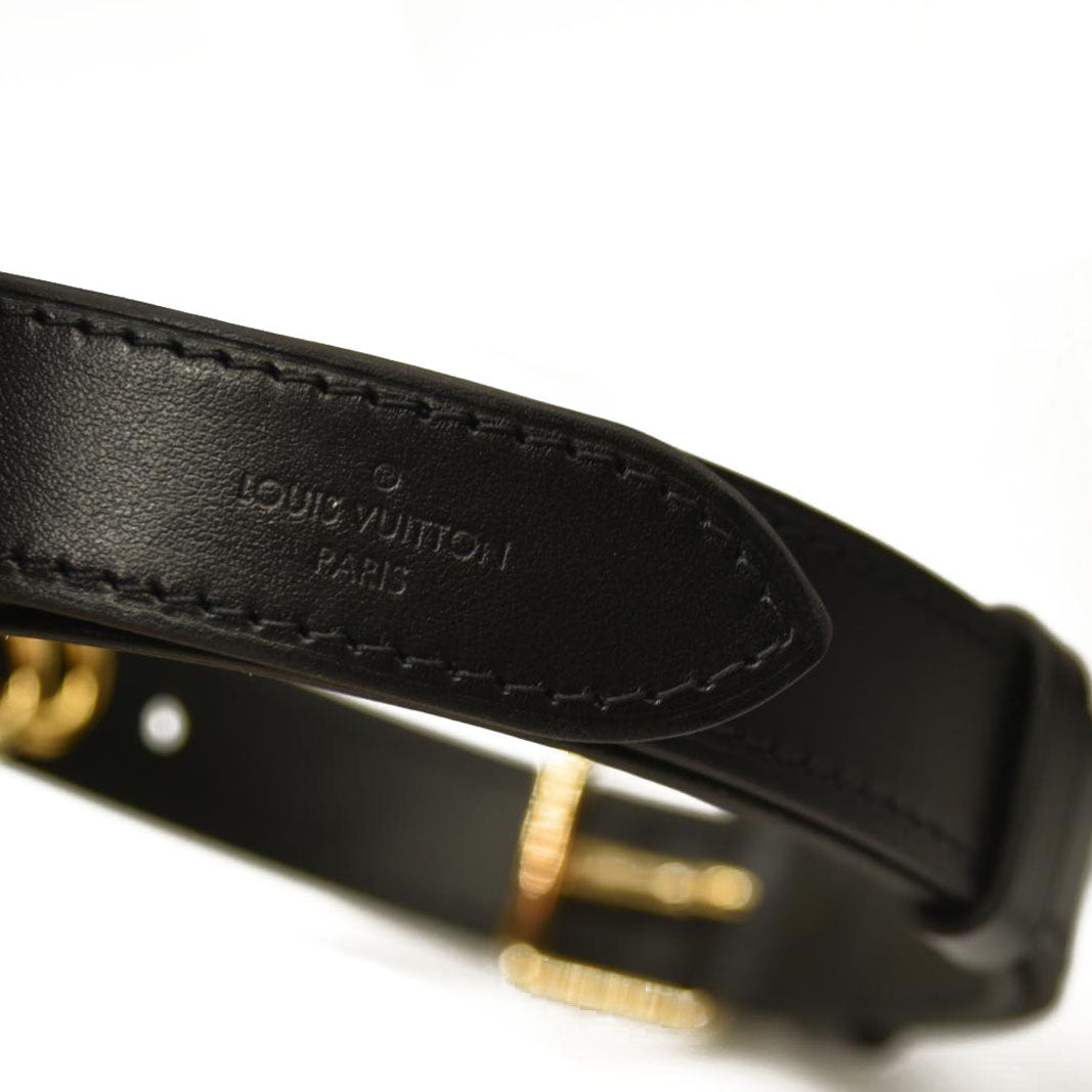 LOUIS VUITTON Damier Ebene Valisette Souple BB Black